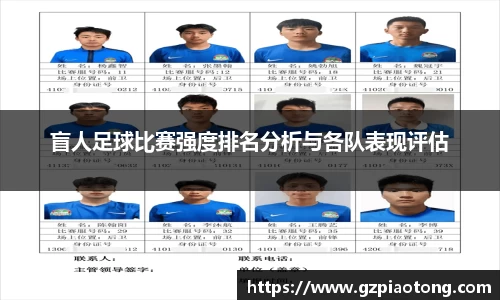 盲人足球比赛强度排名分析与各队表现评估